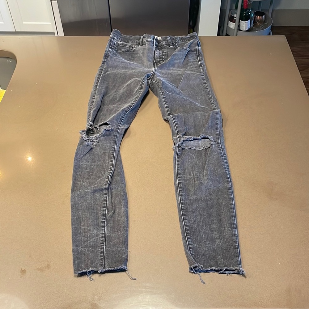 Madewell 9 in high rise skinny sz 26